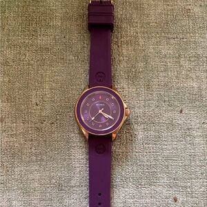 Michele Purple and Gold Women's Watch